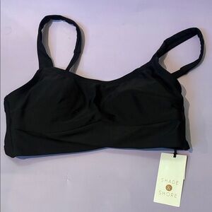 Shade & Shore Women's Classic Black Bra